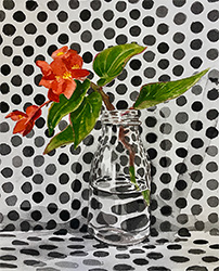 Begonia with Polka Dots 