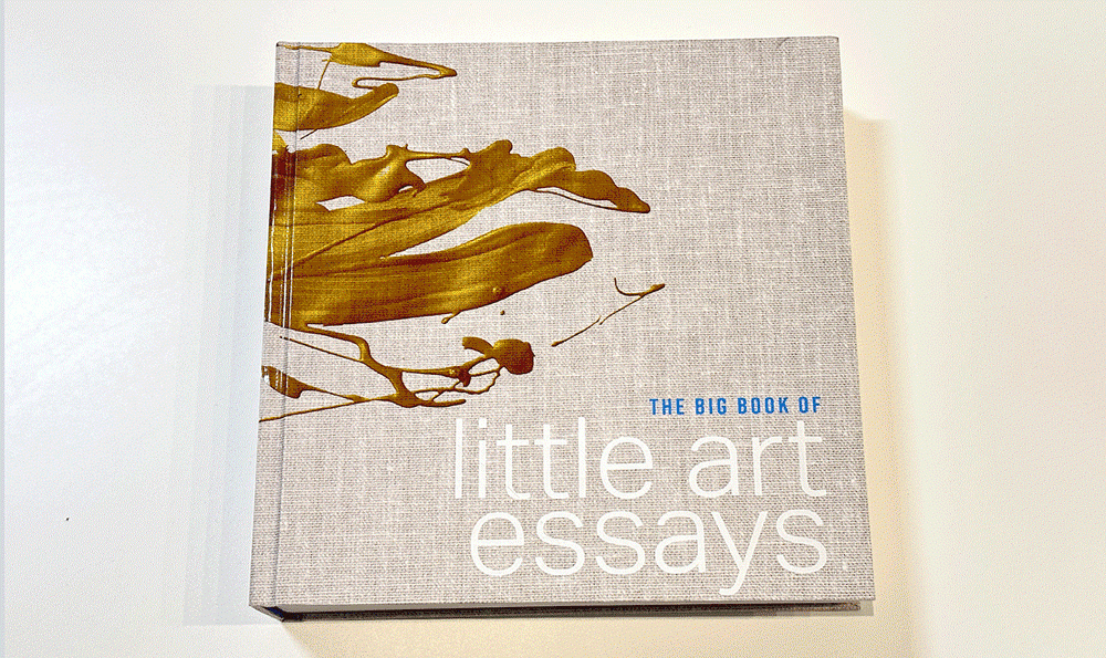The Big Book of Little Art Essays Exhibition